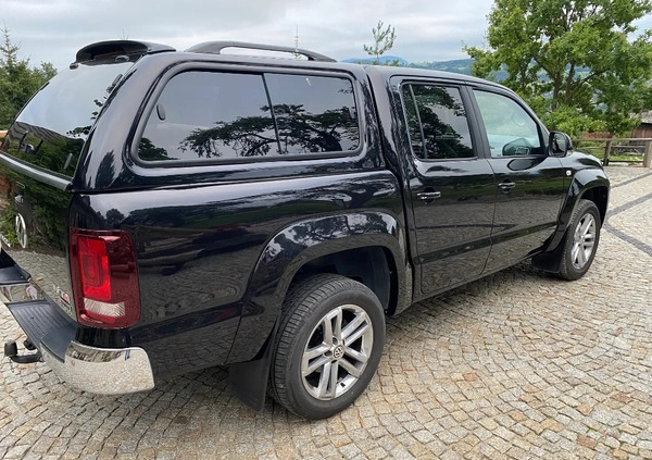 Volkswagen Amarok cena 127000 przebieg: 115000, rok produkcji 2017 z Limanowa małe 154